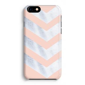 CaseCompany Marmeren pijlen: Volledig Geprint iPhone 7 Plus Hoesje