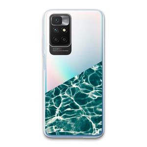 CaseCompany Weerkaatsing water: Xiaomi Redmi 10 Transparant Hoesje
