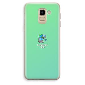 CaseCompany Win98: Samsung Galaxy J6 (2018) Transparant Hoesje