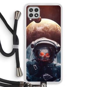 CaseCompany Voyager: Samsung Galaxy A22 4G Transparant Hoesje met koord