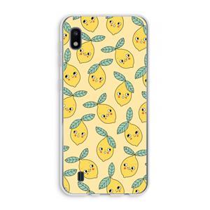 CaseCompany Citroenen: Samsung Galaxy A10 Transparant Hoesje