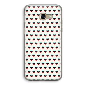 CaseCompany Hartjes: Samsung Galaxy A5 (2017) Transparant Hoesje