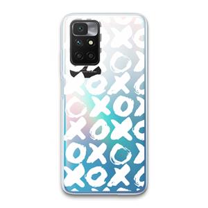 CaseCompany XOXO: Xiaomi Redmi 10 Transparant Hoesje