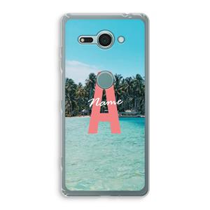 CaseCompany Pacific Dream: Sony Xperia XZ2 Compact Transparant Hoesje