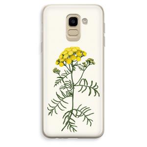CaseCompany Tansy: Samsung Galaxy J6 (2018) Transparant Hoesje