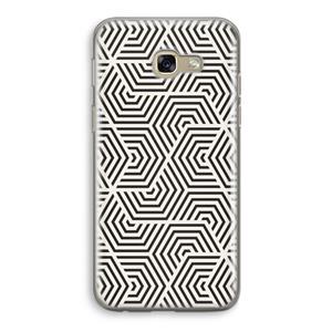 CaseCompany Magic pattern: Samsung Galaxy A5 (2017) Transparant Hoesje