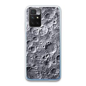 CaseCompany Maanlandschap: Xiaomi Redmi 10 Transparant Hoesje