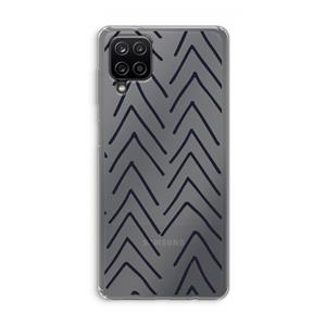 CaseCompany Marrakech Arrows: Samsung Galaxy A12 Transparant Hoesje
