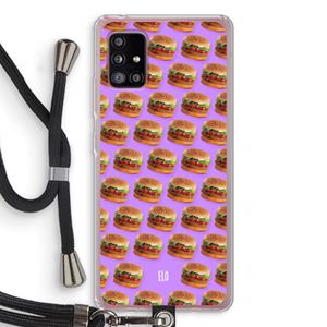 CaseCompany Giants: Samsung Galaxy A51 5G Transparant Hoesje met koord