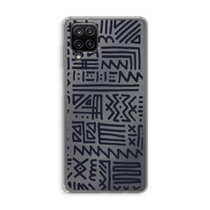 CaseCompany Marrakech print: Samsung Galaxy A12 Transparant Hoesje