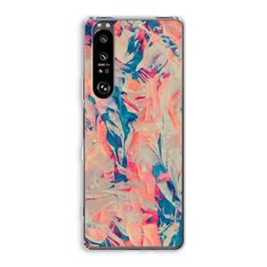 CaseCompany Alone: Sony Xperia 1 III Transparant Hoesje