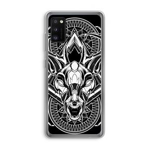 CaseCompany Oh Deer: Samsung Galaxy A41 Transparant Hoesje