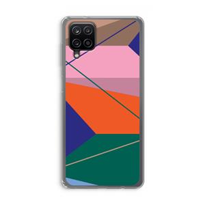 CaseCompany Gestalte 1: Samsung Galaxy A12 Transparant Hoesje
