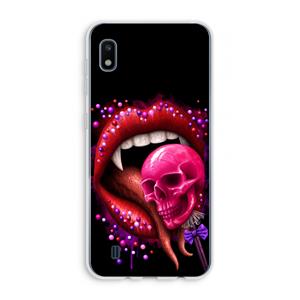CaseCompany Dodelijk zoet: Samsung Galaxy A10 Transparant Hoesje