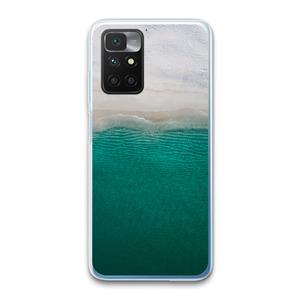 CaseCompany Stranded: Xiaomi Redmi 10 Transparant Hoesje