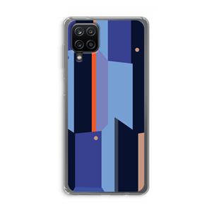 CaseCompany Gestalte 3: Samsung Galaxy A12 Transparant Hoesje