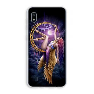 CaseCompany Aerial Angel: Samsung Galaxy A10 Transparant Hoesje