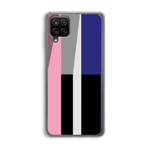CaseCompany Gestalte 4: Samsung Galaxy A12 Transparant Hoesje