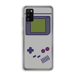 CaseCompany Game On: Samsung Galaxy A41 Transparant Hoesje