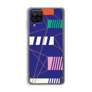 CaseCompany Gestalte 5: Samsung Galaxy A12 Transparant Hoesje