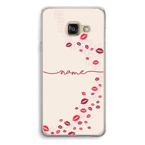 CaseCompany Kusjes: Samsung Galaxy A3 (2016) Transparant Hoesje