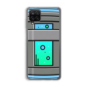 CaseCompany Chug Bottle: Samsung Galaxy A12 Transparant Hoesje