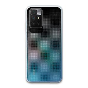 CaseCompany Musketon Halftone: Xiaomi Redmi 10 Transparant Hoesje