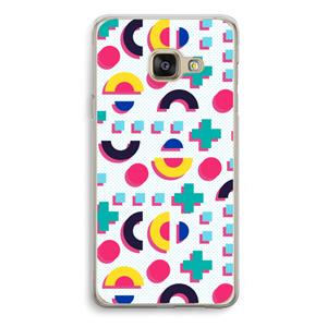 CaseCompany 8-bit N°2: Samsung Galaxy A3 (2016) Transparant Hoesje