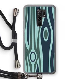 CaseCompany Bast B: Xiaomi Redmi 9 Transparant Hoesje met koord