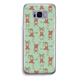 CaseCompany Gymboys: Samsung Galaxy S8 Transparant Hoesje