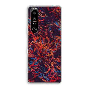 CaseCompany Lucifer: Sony Xperia 1 III Transparant Hoesje