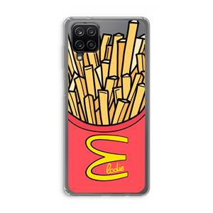 CaseCompany McElodie: Samsung Galaxy A12 Transparant Hoesje