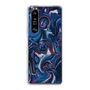 CaseCompany Mirrored Mirage: Sony Xperia 1 III Transparant Hoesje
