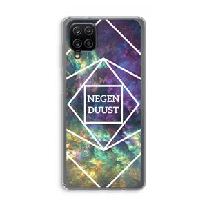 CaseCompany Negenduust ruimte: Samsung Galaxy A12 Transparant Hoesje