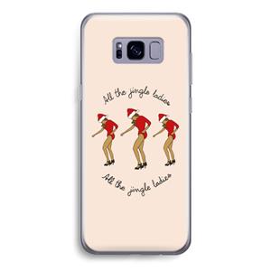 CaseCompany Jingle Ladies: Samsung Galaxy S8 Transparant Hoesje