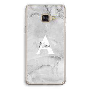 CaseCompany Ivory Marble: Samsung Galaxy A3 (2016) Transparant Hoesje