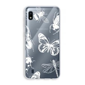 CaseCompany Tiny Bugs: Samsung Galaxy A10 Transparant Hoesje
