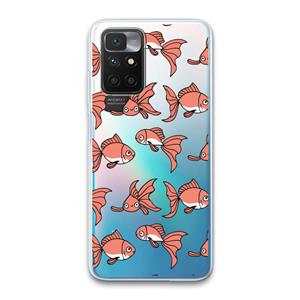 CaseCompany Blub: Xiaomi Redmi 10 Transparant Hoesje