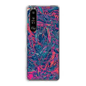 CaseCompany Sleeping Dreams: Sony Xperia 1 III Transparant Hoesje