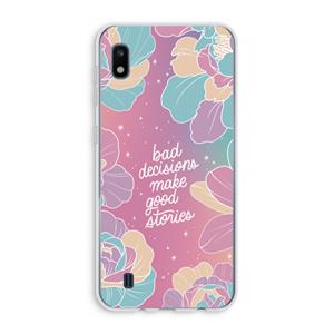 CaseCompany Good stories: Samsung Galaxy A10 Transparant Hoesje