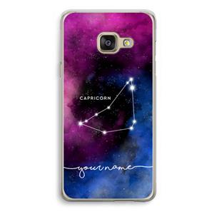 CaseCompany Sterrenbeeld - Donker: Samsung Galaxy A3 (2016) Transparant Hoesje