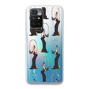 CaseCompany Pop Some Kim: Xiaomi Redmi 10 Transparant Hoesje