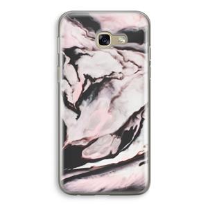 CaseCompany Roze stroom: Samsung Galaxy A5 (2017) Transparant Hoesje
