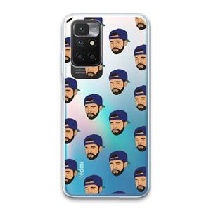 CaseCompany Drake Away: Xiaomi Redmi 10 Transparant Hoesje
