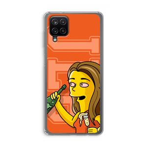 CaseCompany Jamie Lee Simpson: Samsung Galaxy A12 Transparant Hoesje