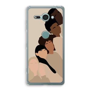 CaseCompany Sweet creatures: Sony Xperia XZ2 Compact Transparant Hoesje