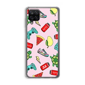 CaseCompany Things Jamie Loves: Samsung Galaxy A12 Transparant Hoesje