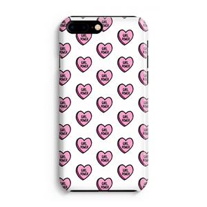 CaseCompany GIRL POWER: Volledig Geprint iPhone 7 Plus Hoesje