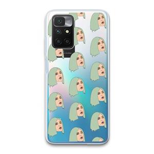 CaseCompany King Kylie: Xiaomi Redmi 10 Transparant Hoesje