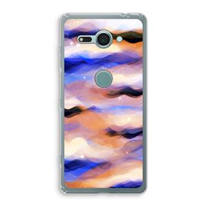 CaseCompany Donkere Wolken: Sony Xperia XZ2 Compact Transparant Hoesje